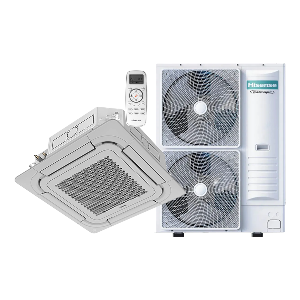 Ar Condicionado Split Cassete 4 Vias Inverter Hisense Wi-Fi 60000 Btus Frio 220v R-32